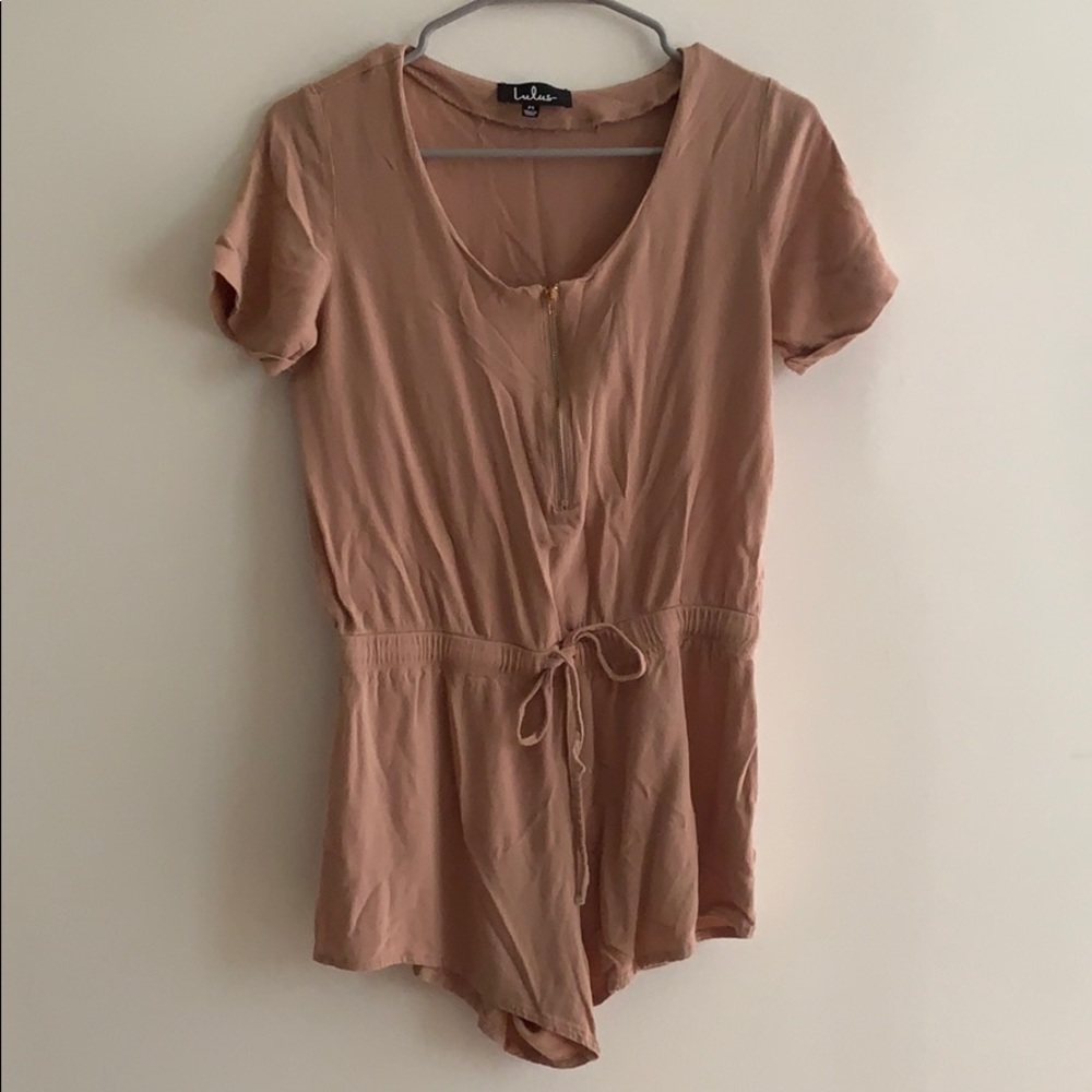 Blush pink romper